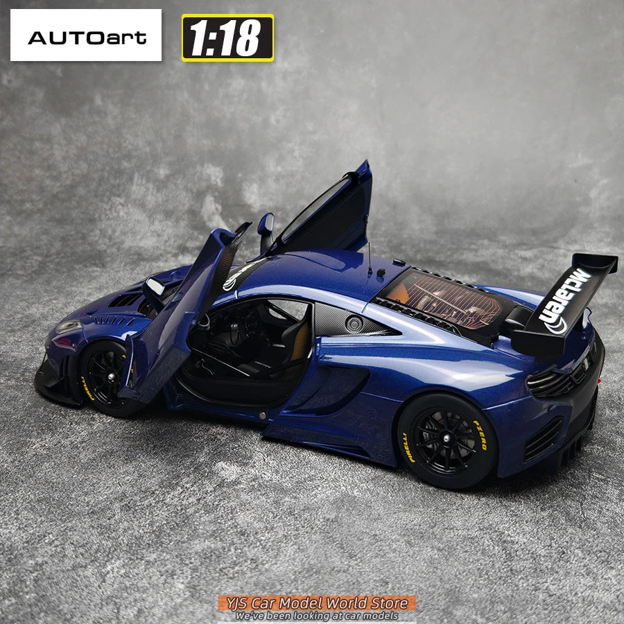 AUTOART Diecast car model 1/18McLaren MP4-12C Static display car models  Collect festival gifts