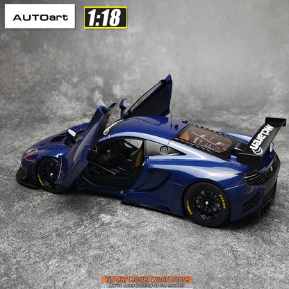 AUTOART Diecast car model 1/18McLaren MP4-12C Static display car models  Collect festival gifts