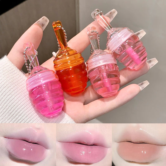 SHAQINUO Moisturizing Lip Balm Lip Oil Gloss Lip Care Benetitnt For Lips Plumping Non-sticky Exfoliating Plumping Gloss Oil