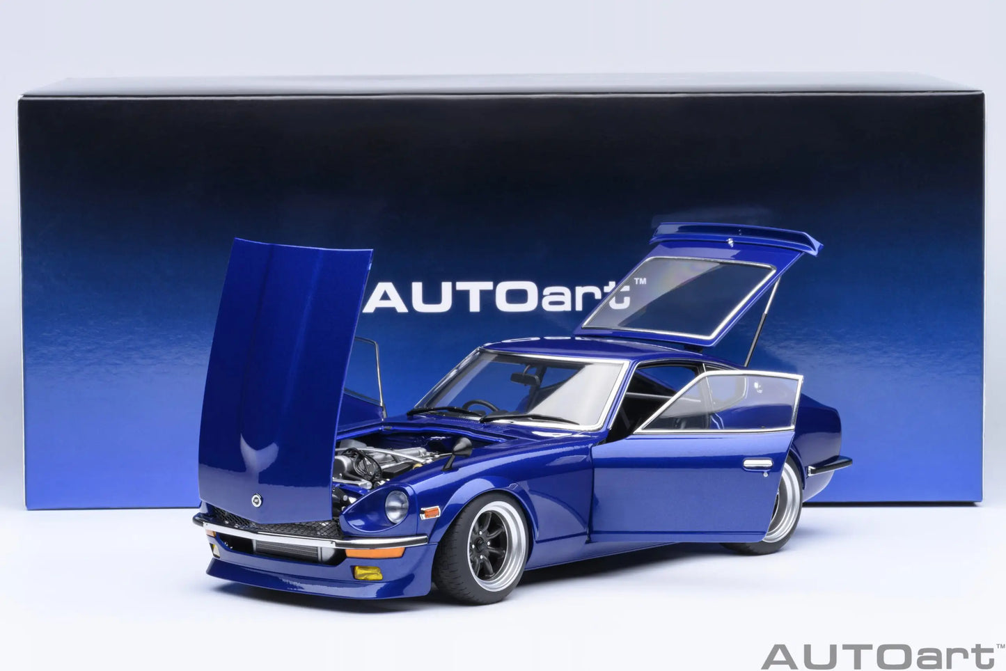Autoart 1/18 Nissan Fairlady Z (S30) Wangan Midnight Car Model Static Display Collection