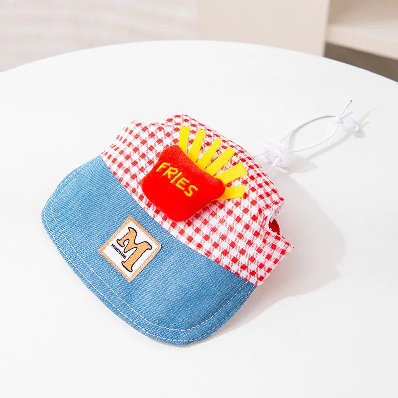Summer Vest Dog Harness Leash Set and Dog Hat Cute Bear 2026 Dog Clothes Pet Supplies Puppy Denim Harness Cat Dog Accessories