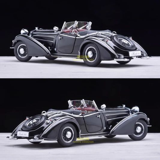 SunStar 1/18 Horch 855 Special Roadster 1939 Vintage Car Model