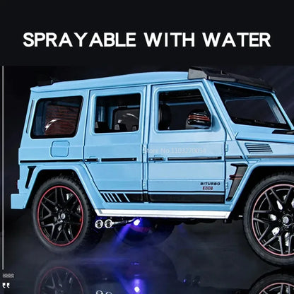 G800 Model Car 1:18 Alloy Diecast Metal Off-Road Vehicles Collection With Sound & Light Toy Cars Gift Series