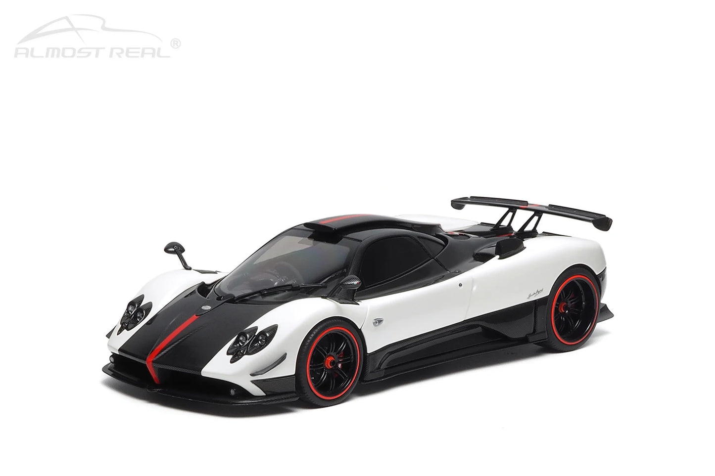 Almost Real 1:18 Pagani zonta Zonda F 2005 Geneva Motor Show car model alloy collection gift to friends and family
