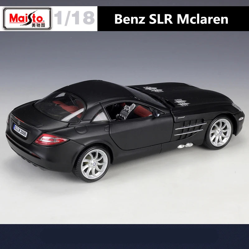 Mercedes-Benz SLR McLaren 1:18 Alloy Car Model Diecasts Metal Toy Sports Car Model Simulation Collection Gifts