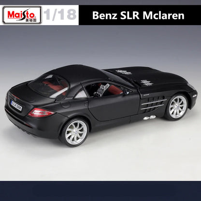 Mercedes-Benz SLR McLaren 1:18 Alloy Car Model Diecasts Metal Toy Sports Car Model Simulation Collection Gifts
