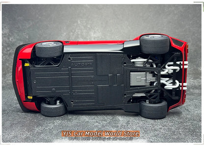AUTOart 1:18 SCALE  Lamborghini MIURA SVR "JOTA" Car model Static ornament Collect Holiday gift