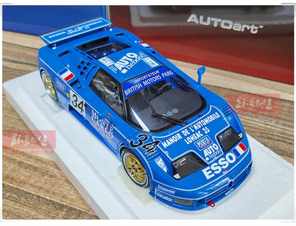 AUTOART Bugatti EB110 24HR Le Mans Racing 1994 #34 1:18 Car model Collection Display gift Static Ornament Collection