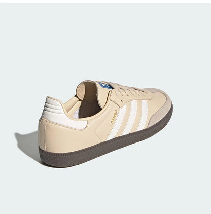 Adidas genuine clover men's and women's low cut lace up wear-resistant sports shoes JR0914