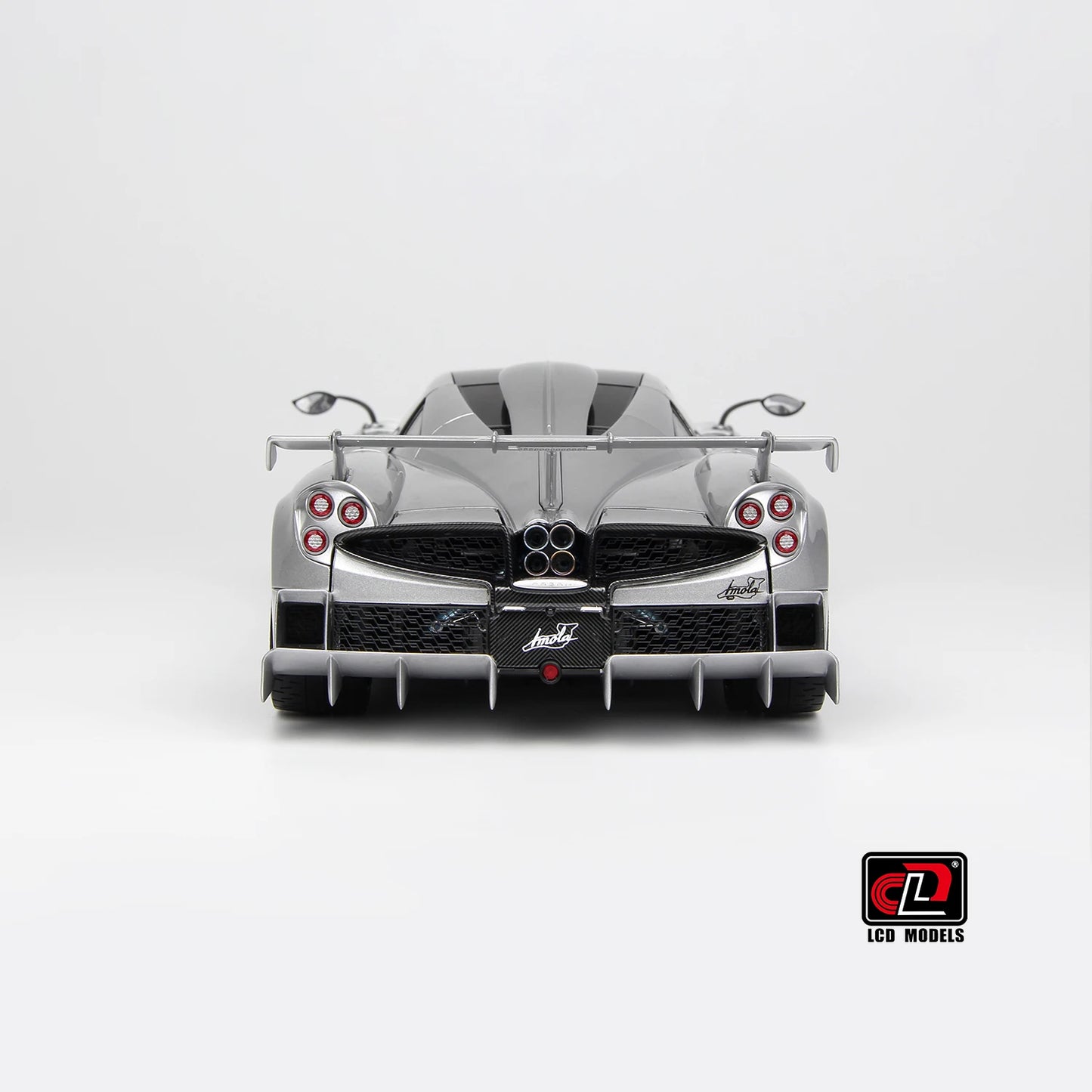 LCD CLD Diecast model 1/18 scale Pagani Imola Metal static decoration Holiday gift collection