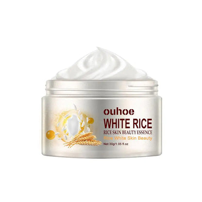 White Rice Whitening Cream – Anti-Aging, Anti-Wrinkle, Deep Moisturizing Face Cream (5 Pcs Set)