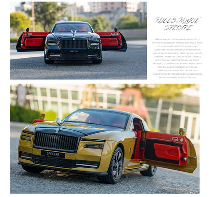 Rolls-Royce Shining 1:24 Alloy Model Toy Vehicle, Best Collection for Vehicle Enthusiasts, Gifts