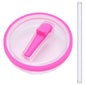 40Oz Tumbler Flip Straw Lid Replacement Spill Proof Resistant Tumbler Lid Reusable Spray Proof Tumbler Cover for stanley Cug