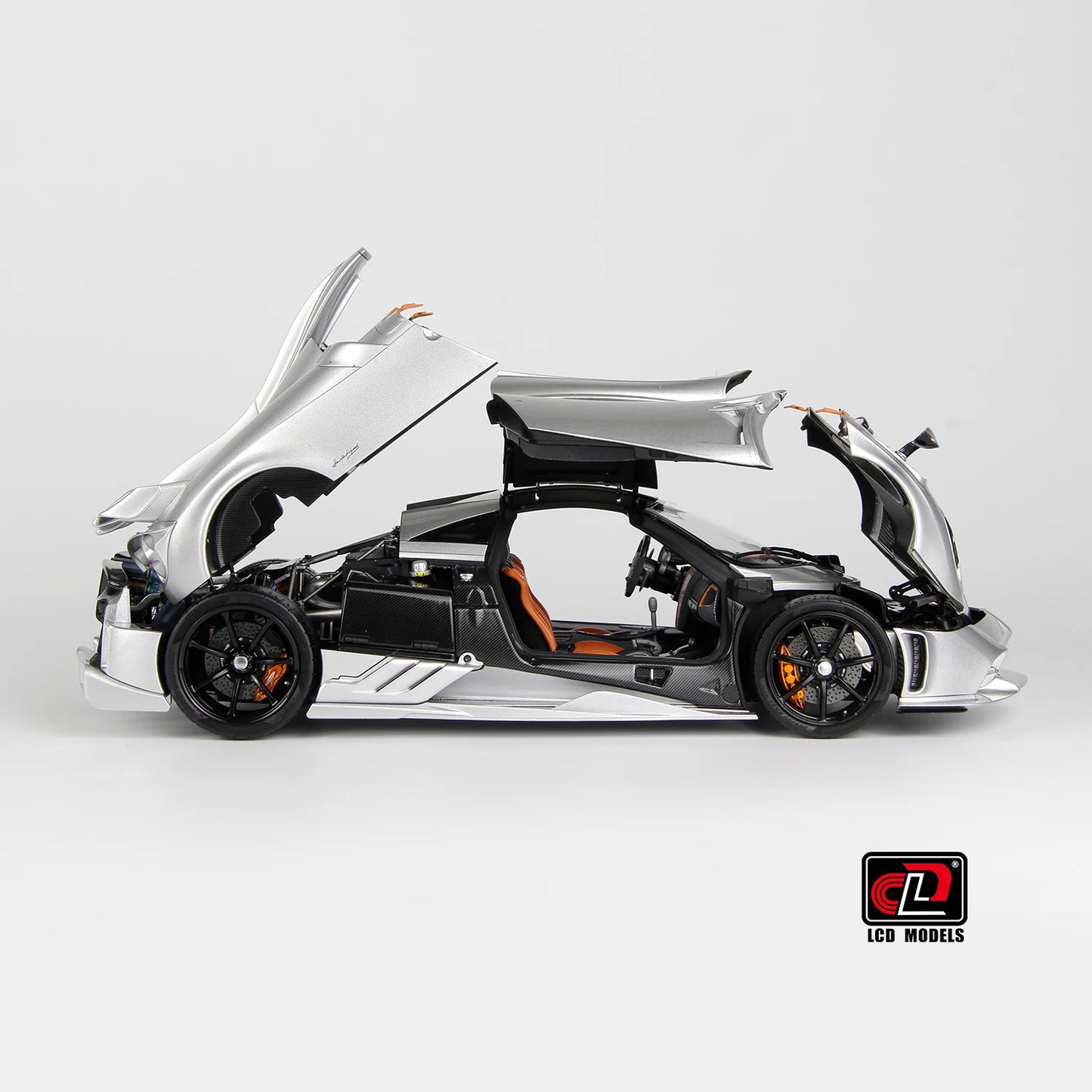LCD CLD Diecast model 1/18 scale Pagani Imola Metal static decoration Holiday gift collection