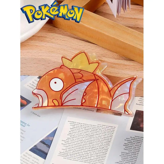 pocket monsters Carp King Cartoon Cute Hair Claw Hair Clip