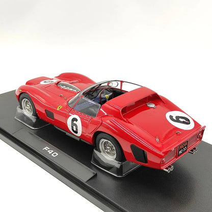 Ferrari F40 24H Le Mans Defective KK 1:18 Scale Alloy Car Model
