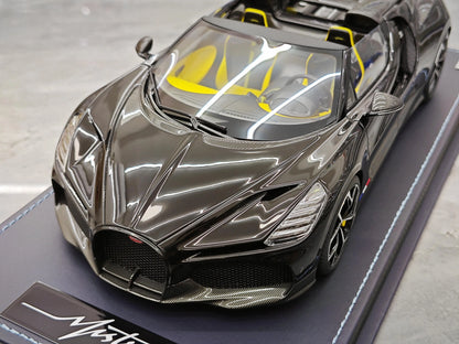 MR 1/18 Bugatti W16 Mistral Resin Motor Vehicle Toy Die-casting Metal Model Collection Boy Gifts