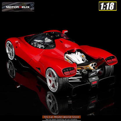 Motorhelix MH  1:18  Nilu  Car model Sports  Static model Birthday present