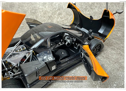 Almost Real 1:18 Pagani zonta Zonda F 2005 Geneva Motor Show car model alloy collection gift to friends and family