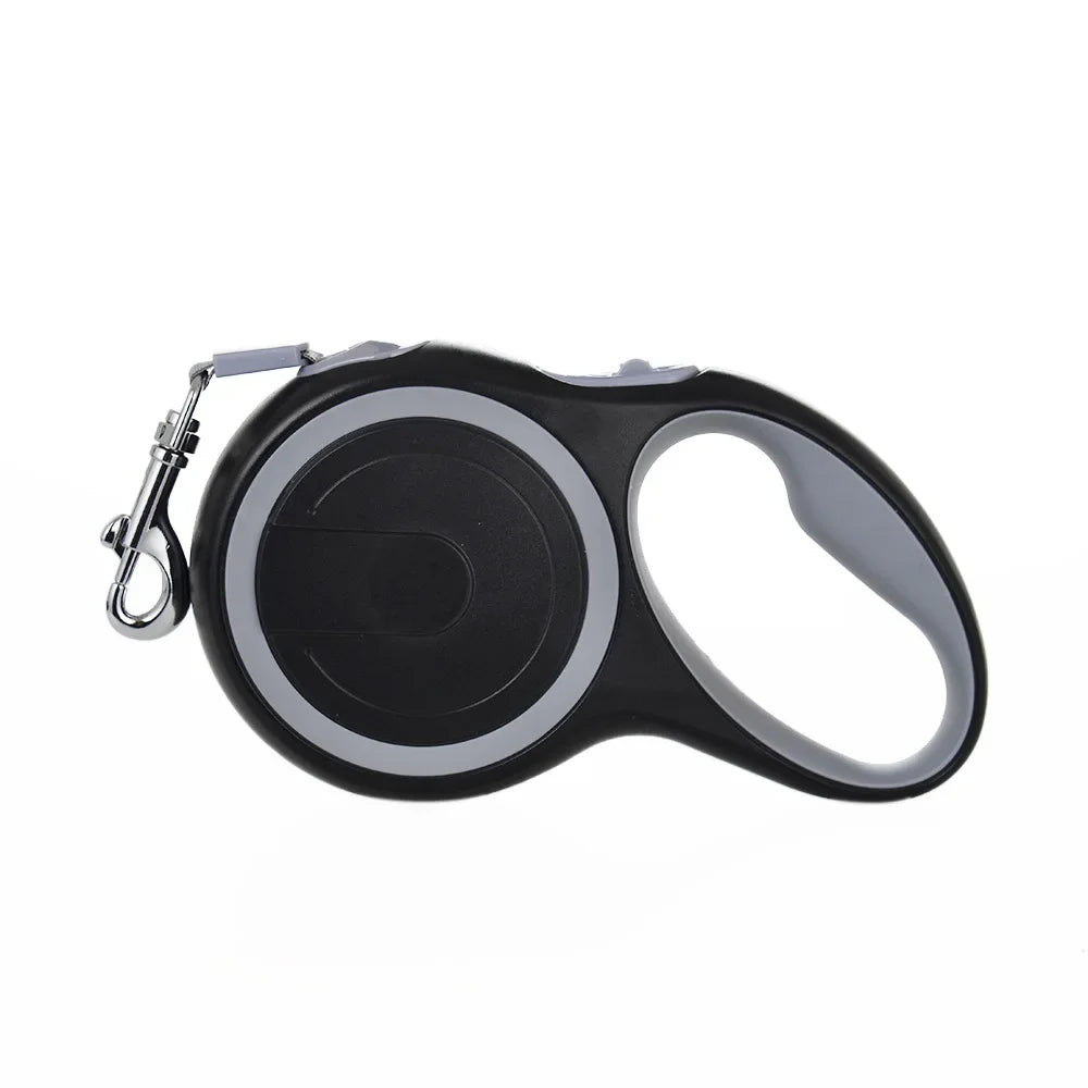 Retractable Pet Leash Automatic Retractable Pet Leash 1 Tow 2 Dog Double with Flashlight and Bag Dispenser