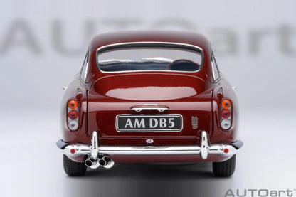 Autoart 1/18 ASTON MARTIN DB5  ABS 007/Goldfinger Bond , door full open sports car model static decoration collection