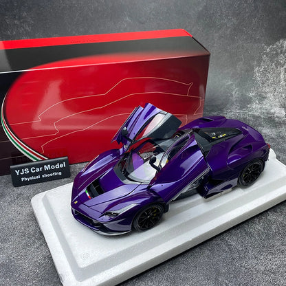 BBR MODELS 1/18 LaFerr sports car red metal static display car model collection Diecast model