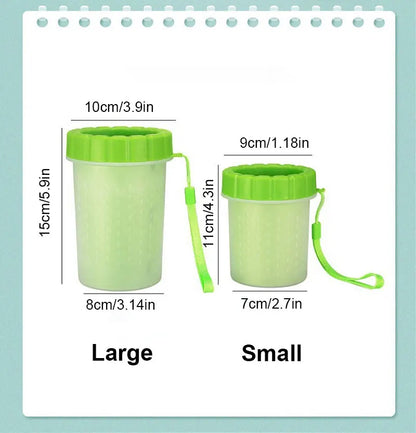 Pet Dog Foot Wash Artifact Cat Puppy Foot Cup Wash Paw Cleaning Free Scrub Automatic Foot Wash Pet Cup Pet Dog Products