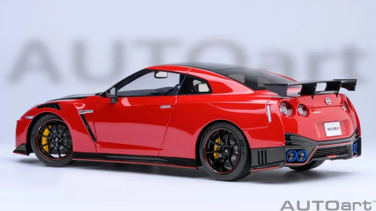 AUTOart 1:18 FOR Nissan GT-R35 NISMO 2022 SPECIAL EDITION Sports car model Car model Holiday gift Static ornament