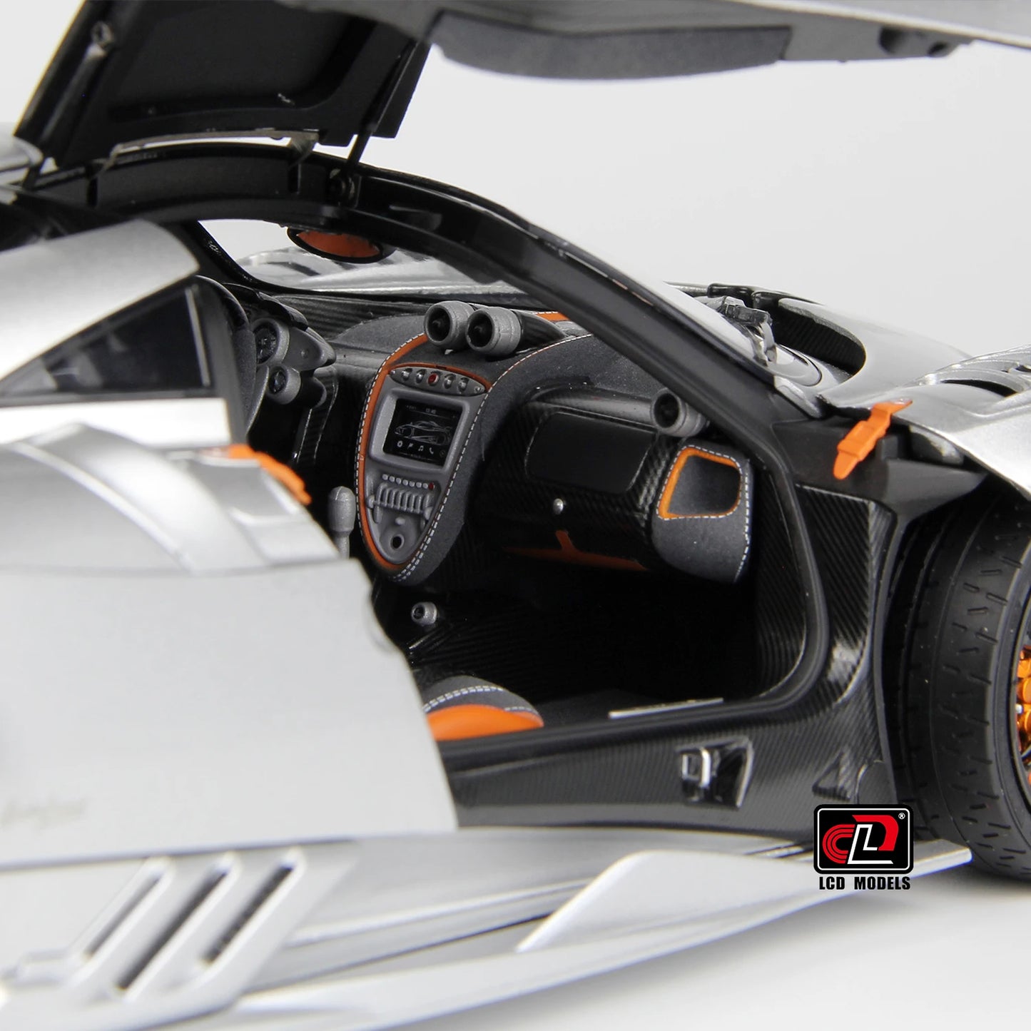 LCD CLD Diecast model 1/18 scale Pagani Imola Metal static decoration Holiday gift collection