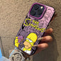 Funny Cartoon S-Simpsons Phone Case For iPhone 17 16e 16 15 14 13 12 11 Pro Max X XR XSMAX 8 7 Air Plus Anti Fall Matte Cover