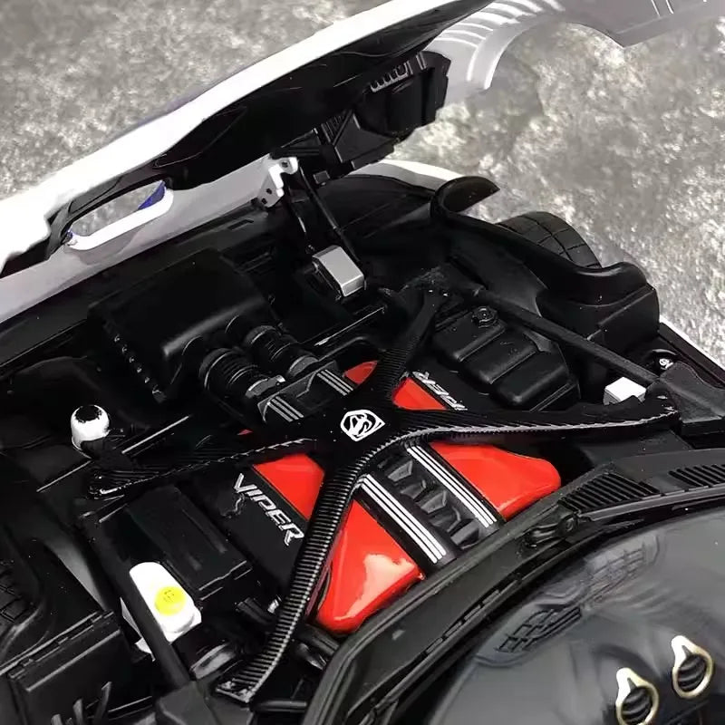 AUTOART New 1/18 scale DODGE VIPER ACR 2017 car model Static display Collection Holiday gift