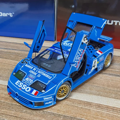 AUTOART Bugatti EB110 24HR Le Mans Racing 1994 #34 1:18 Car model Collection Display gift Static Ornament Collection
