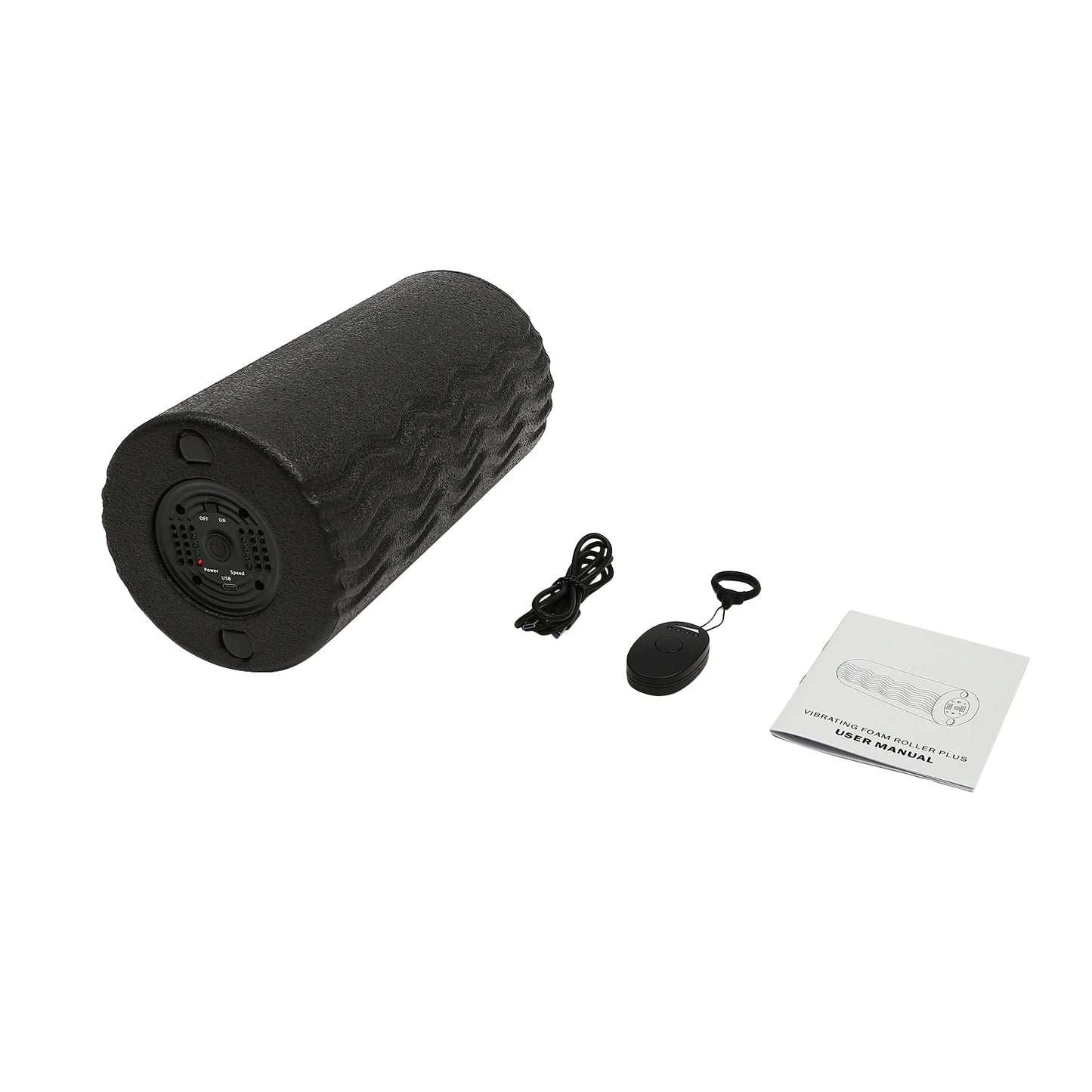 Massage Roller Pain Soreness Relieve Yoga Vibrating Roller for Back Pain, Leg Pain, Deep Massage for Trigger Point Release