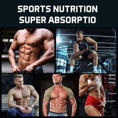 Creatine Monohydrate Energy Performance Whey Proteins for Muscle Mass Workout Recovery Friendly Adult Nutritional Supplement