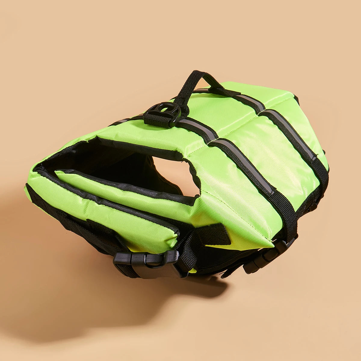 Dog Life Jacket Reflective Adjustable Summer Large Dogs Swimwear Safety Vest Surfing Sailboat Enhanced Buoyancy Pet Life Jacket