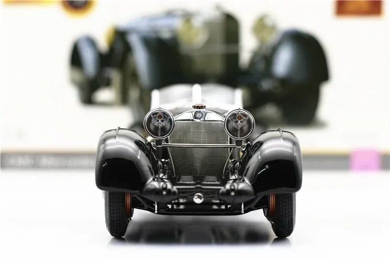 CMC 1:18 SSK The Black Prince 1934 25th Anniversary Simulation Limited Edition All Open Alloy Metal Static Car Model Toy Gift