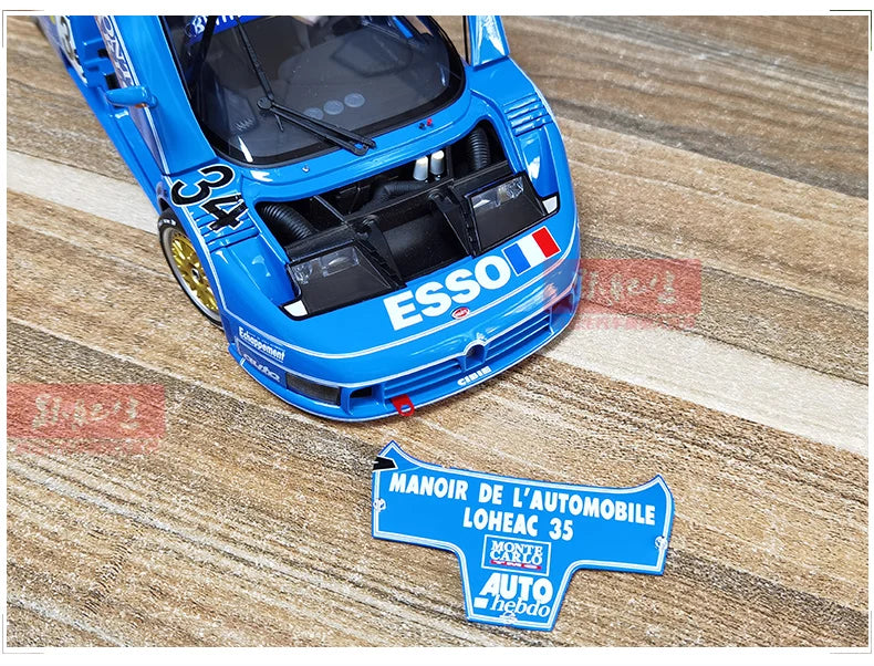 AUTOART Bugatti EB110 24HR Le Mans Racing 1994 #34 1:18 Car model Collection Display gift Static Ornament Collection