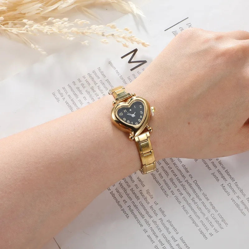 2026 Women's DIY 9MM Width Italian Elastic Charm Stainless Watch Bracelet Bangle For Party Friend Birthday Jewelry Gift