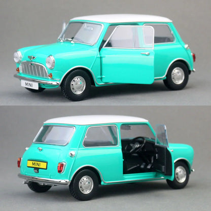 BMW MINI COOPER 1:18 Alloy Car Diecasts Vehicles Car Model Miniature Scale Model Car Decoration Gift