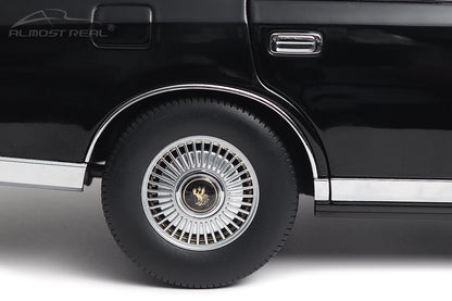 Almost Real Car model 1/18 Toyota Century alloy full open model 1997 black Static collection Collect Holiday gift