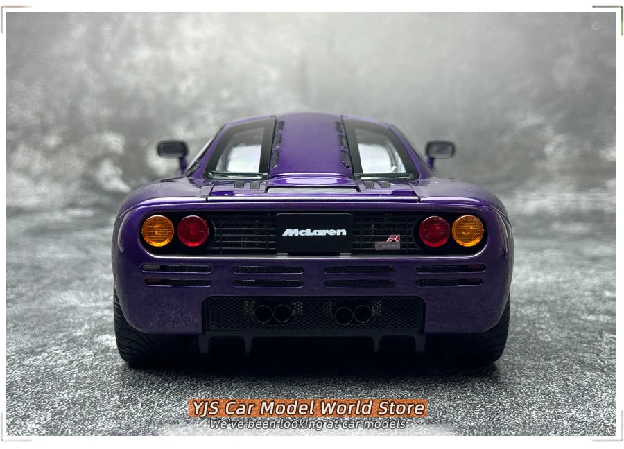 LCD model 1 New 1:18 FOR McLaren F1 XP5 alloy car model sports car static display gift collection for friends