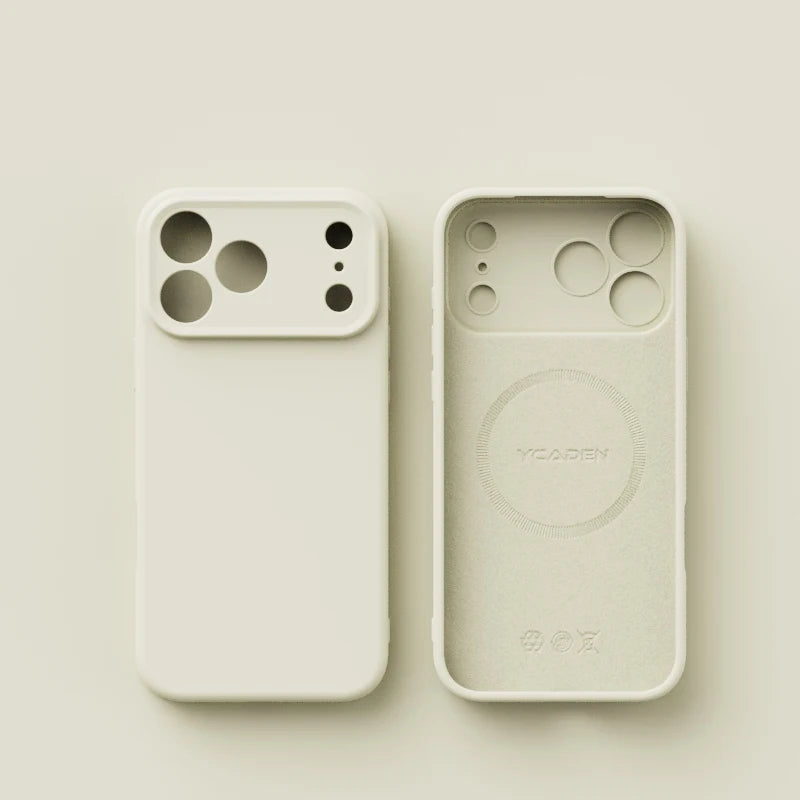 Official Liquid Silicone Magnetic Case For iPhone 17 Air 16 Plus 15 14 13 12 Pro Max  For Magsafe Wireless Charge Matte Cover