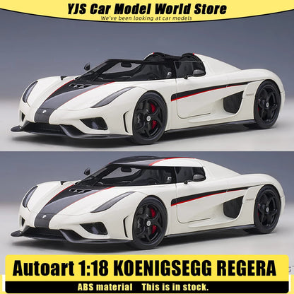 AUTOart model 1/18 Scale New  Koenigsegg Regera car model Static Decorative Items Holiday Gift Collection