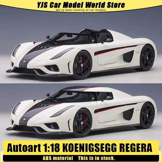 AUTOart model 1/18 Scale New  Koenigsegg Regera car model Static Decorative Items Holiday Gift Collection
