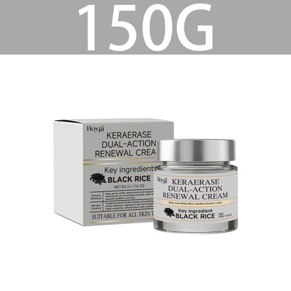 HOYGI Anti Dryness Face Cream Black Rice Facial Glowing Replenisning Shrink Pore Brightening Moisturizing Serum Soothing Redness
