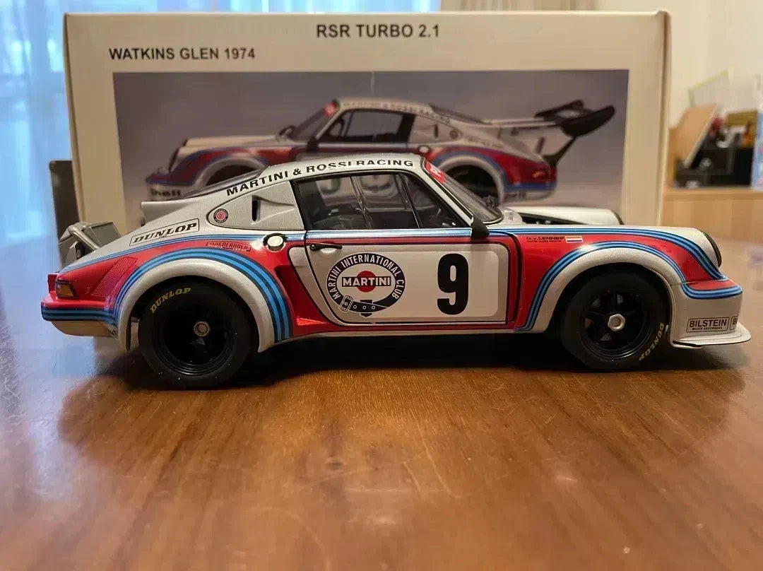 Autoart 1:18 RSR Turbo 2.1 1974 #5 #9 Simulation Limited Edition All Open Alloy Metal Static Car Model Toy Gift