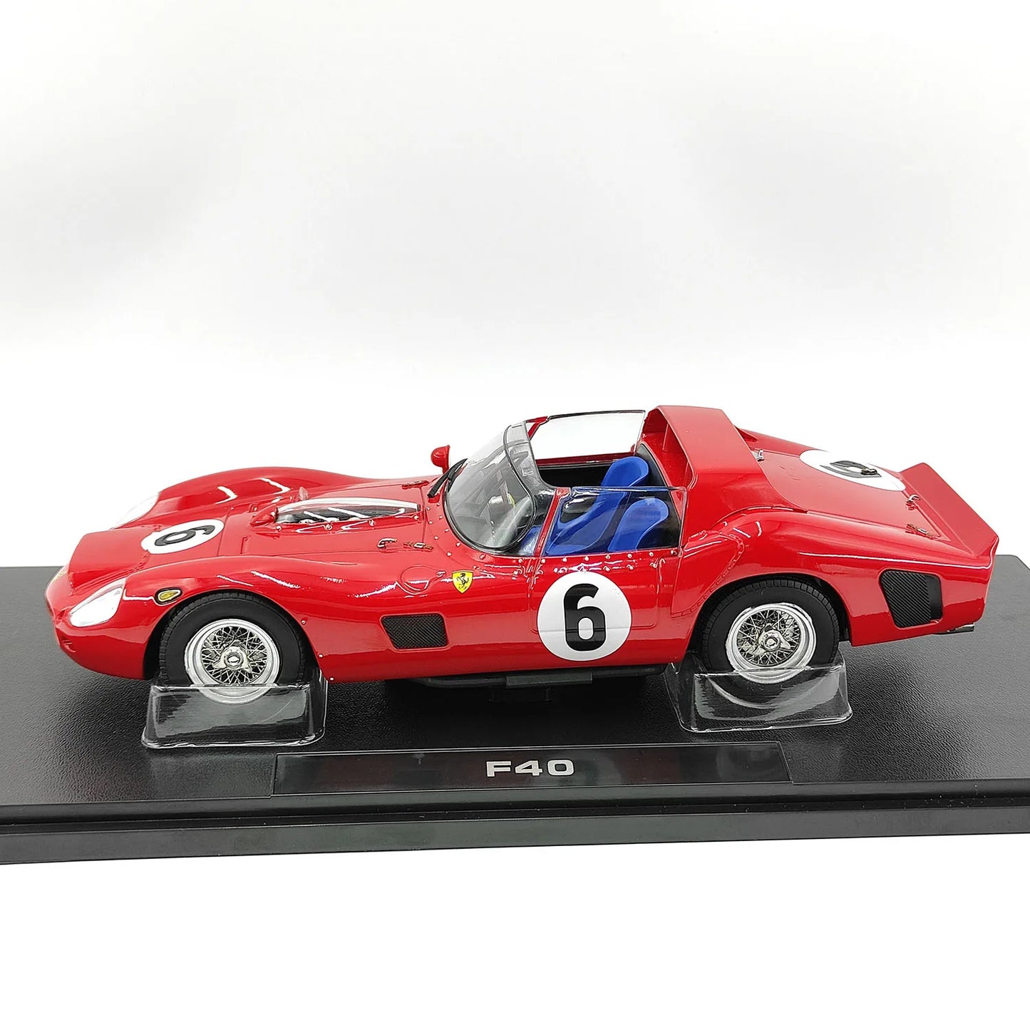 Ferrari F40 24H Le Mans Defective KK 1:18 Scale Alloy Car Model