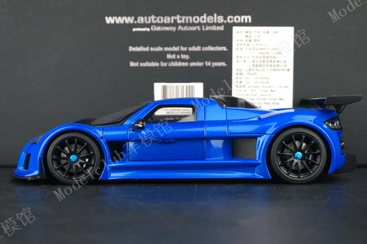 AUTOART 1:18 Gumpert Apollo S Simulation Limited Edition All Open Alloy Metal Static Car Model Toy Gift