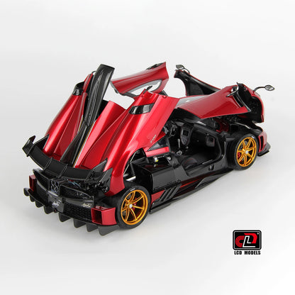 LCD CLD Diecast model 1/18 scale Pagani Imola Metal static decoration Holiday gift collection