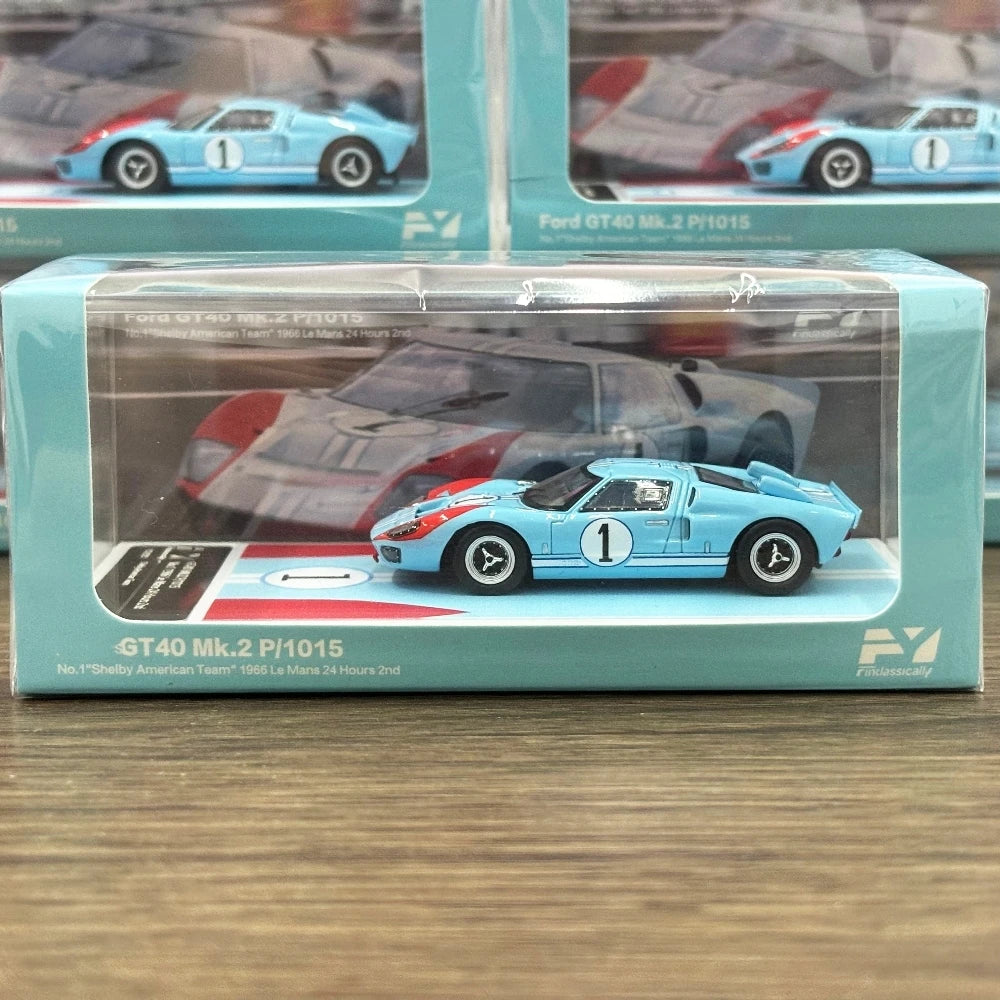 Findclassically FY 1:64 GT40 MK II GULF Color Diecast Model Car